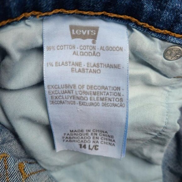 Levis Boot Cut 515 Jeans size 14L - Picture 9 of 14